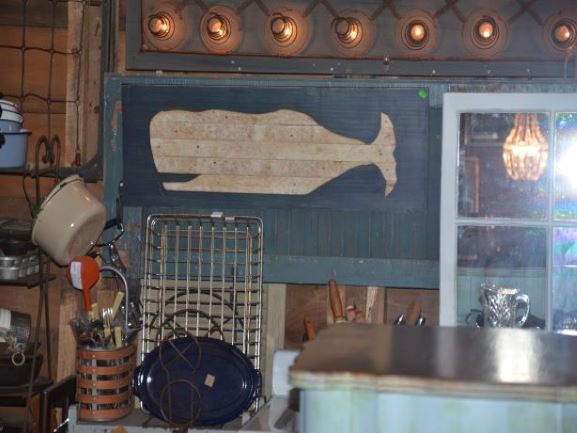 Inside the barn shop